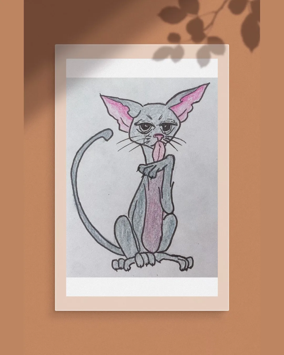 A soft and tender portrait showcasing the gentle nature of a beloved cat